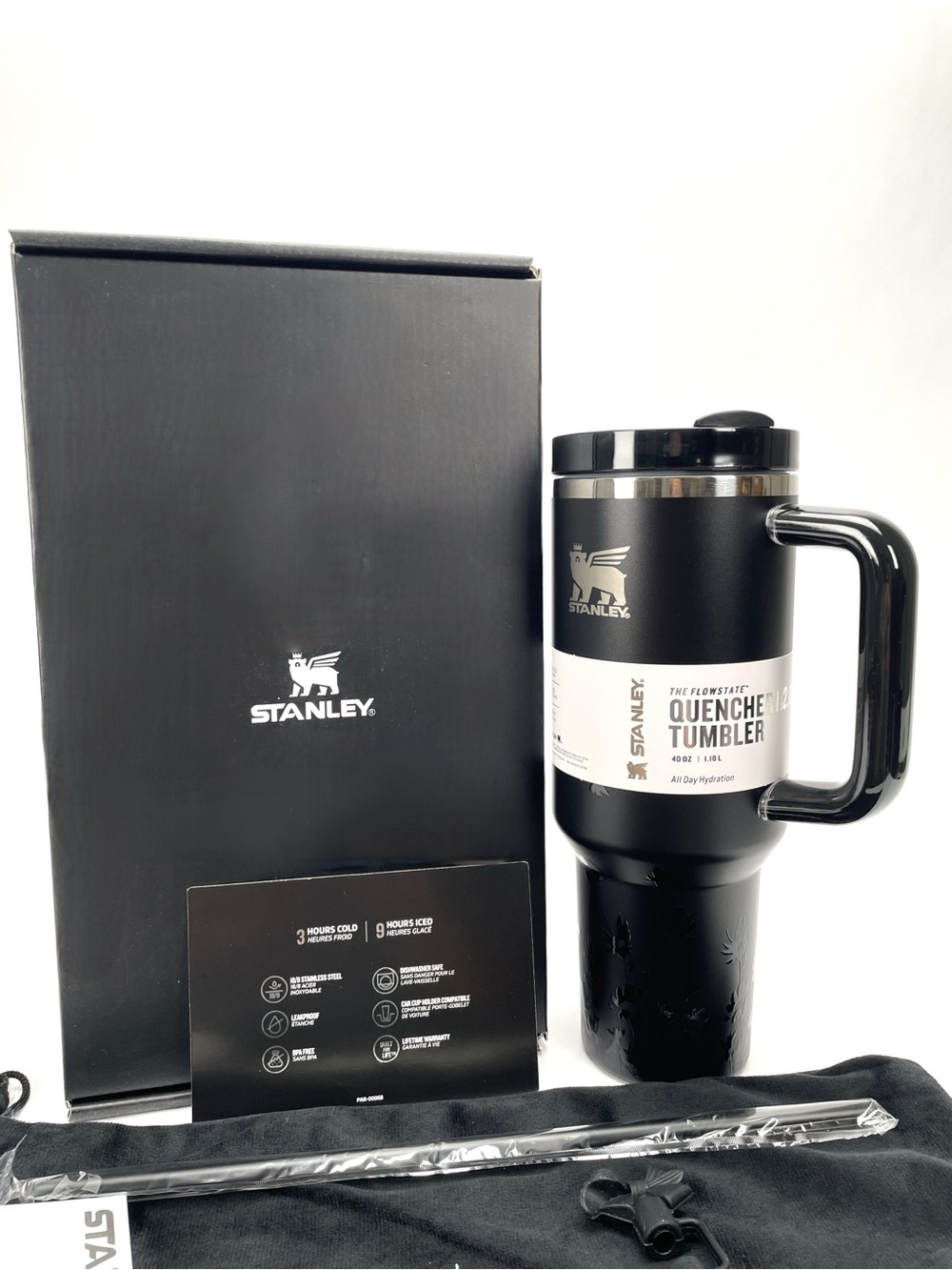 Midnight Ruby - The Quencher Luxe Tumbler - Limited Edition - 40oz Tumbler